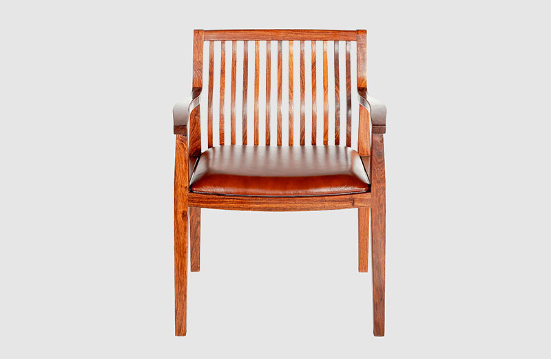 漳州中式实木大方椅家具效果图